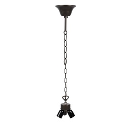 [5LL-98] Ceiling Pendant Tiffany Gold 130 cm E27/max 3x60W