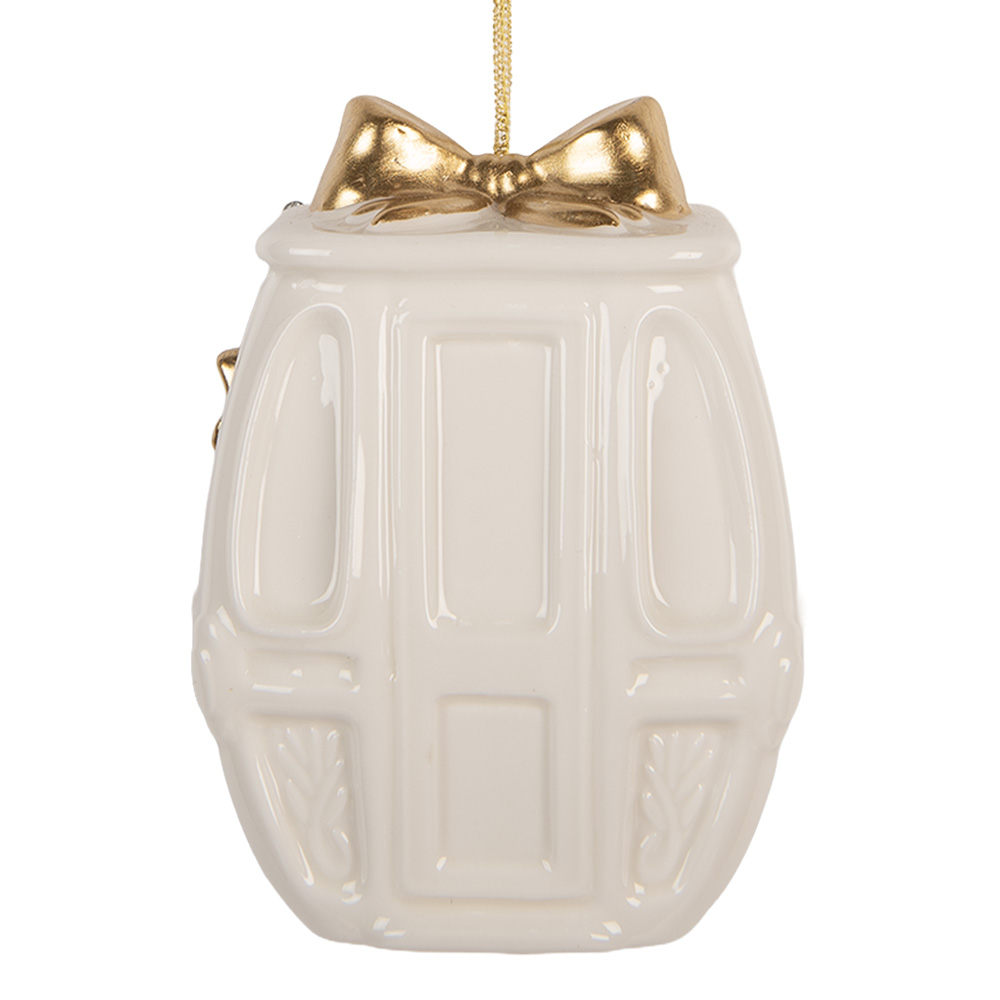 Decoratie hanger skilift 5x4x11 cm
