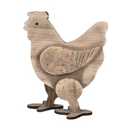 [6H2321] Decoratie kip 23x12x28 cm