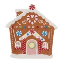 Piatto da Colazione Marrone Bianco 20x21x2 cm