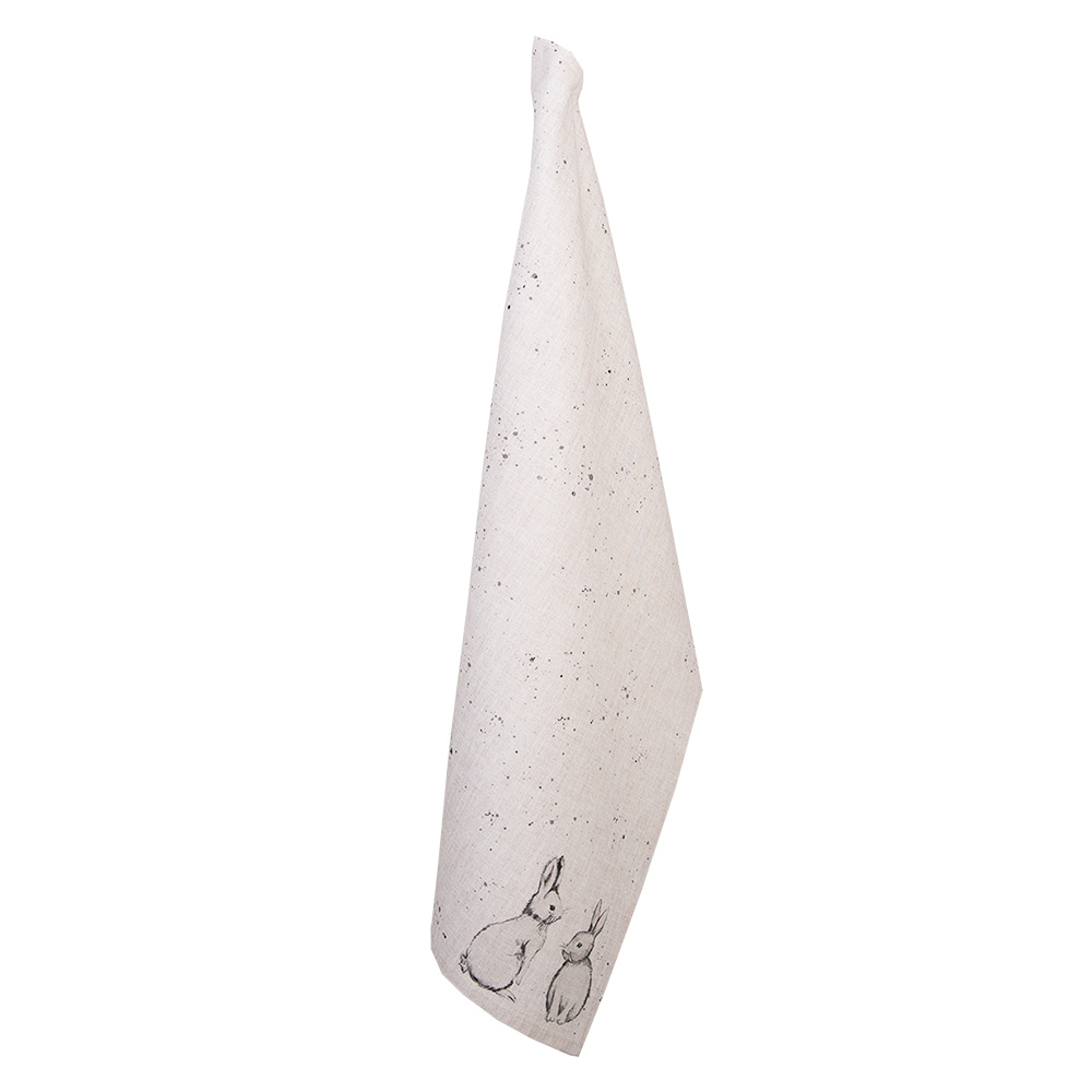 Strofinaccio Beige Grigio 50x70 cm