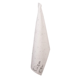 [BNS42] Teatowel Beige Grey 50x70 cm