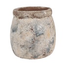 Vaso Porta Pianta Beige Ø 14x14 cm