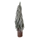 Artificial Christmas tree Green White Ø 18x57 cm