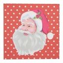 Papierservietten Rot Grau 33x33 cm (20)