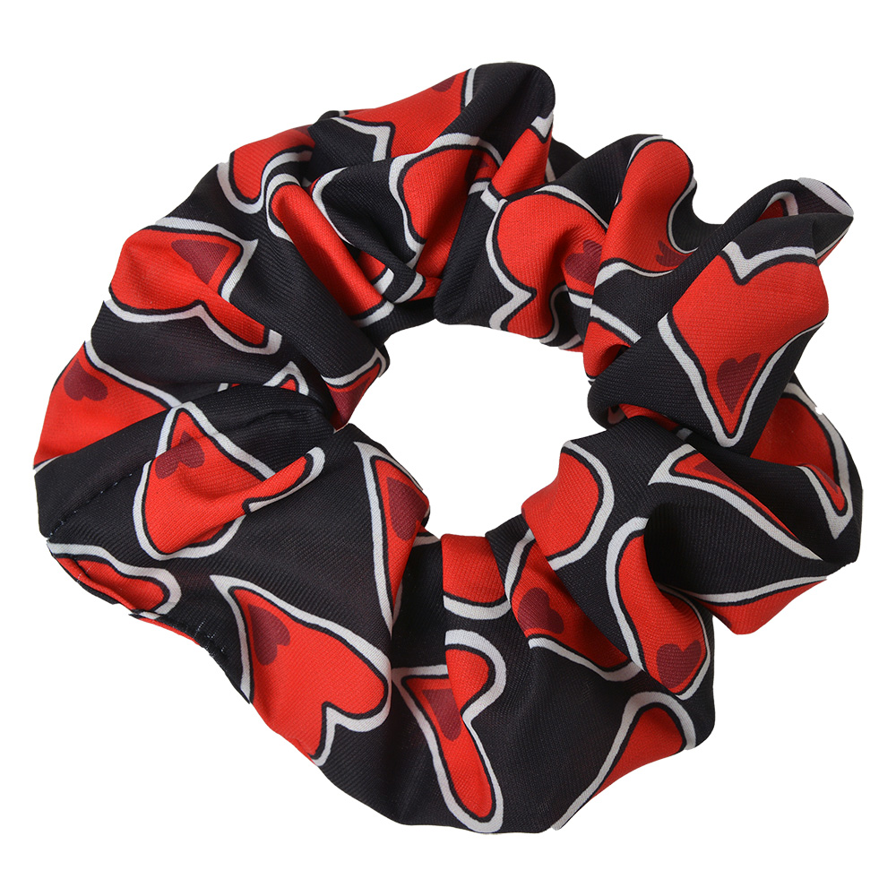 Elastico per Capelli Rosso Nero