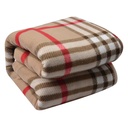 Plaid Beige Rouge 180x200 cm