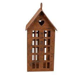 [6Y6088] Decorazione Casa Marrone 7x8x15 cm