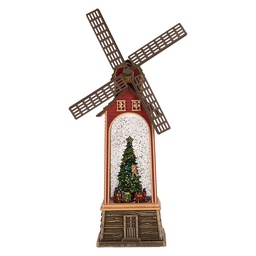 [6PR6196] Muziekdoos met LED 11x11x28 cm / 3xAA