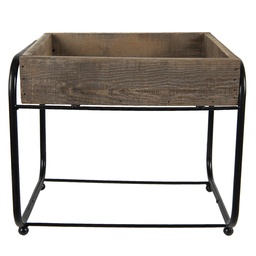 [64950] Support pour plantes Marron 32x26x27 cm