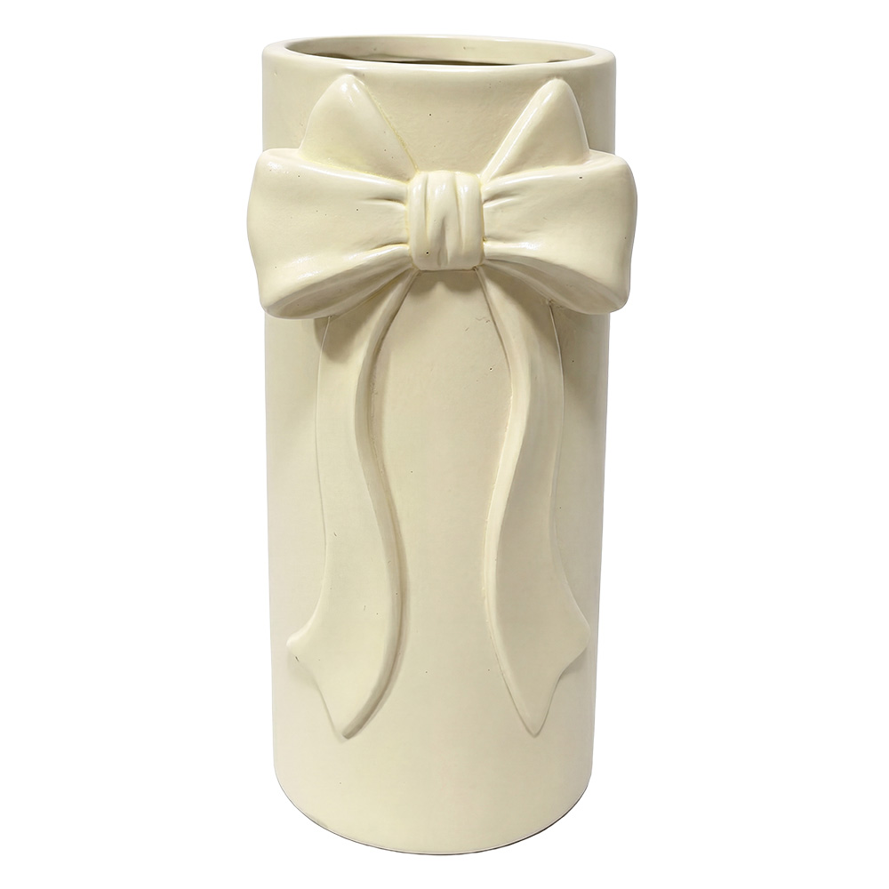 Vase décoratif Jaune 12x11x25 cm