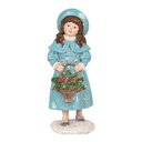 Decoration Child Blue 7x8x18 cm