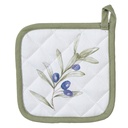 Manique enfant Beige Vert 16x16 cm