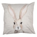 Federe Cuscini Beige Marrone 45x45 cm