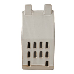 [6CE1591M] Decorazione casa con LED Beige 8x6x15 cm