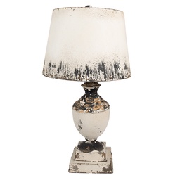 [6LMC0091] Lampada da tavolo Beige Ø 32x60 cm E27/max 1x60W