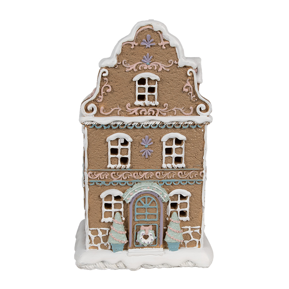 Décoration maison avec LED Marron Rose 12x9x20 cm / 3xAAA