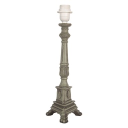 [6LMP795] Basi per lampada Verde 14x14x42 cm E27/max 1x60W