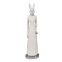 Image de décoration Lapin Blanc 11x9x41 cm