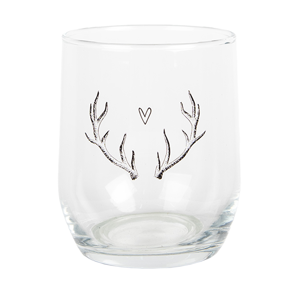 Water Glass Transparent Ø 8x9 cm / 300 ml
