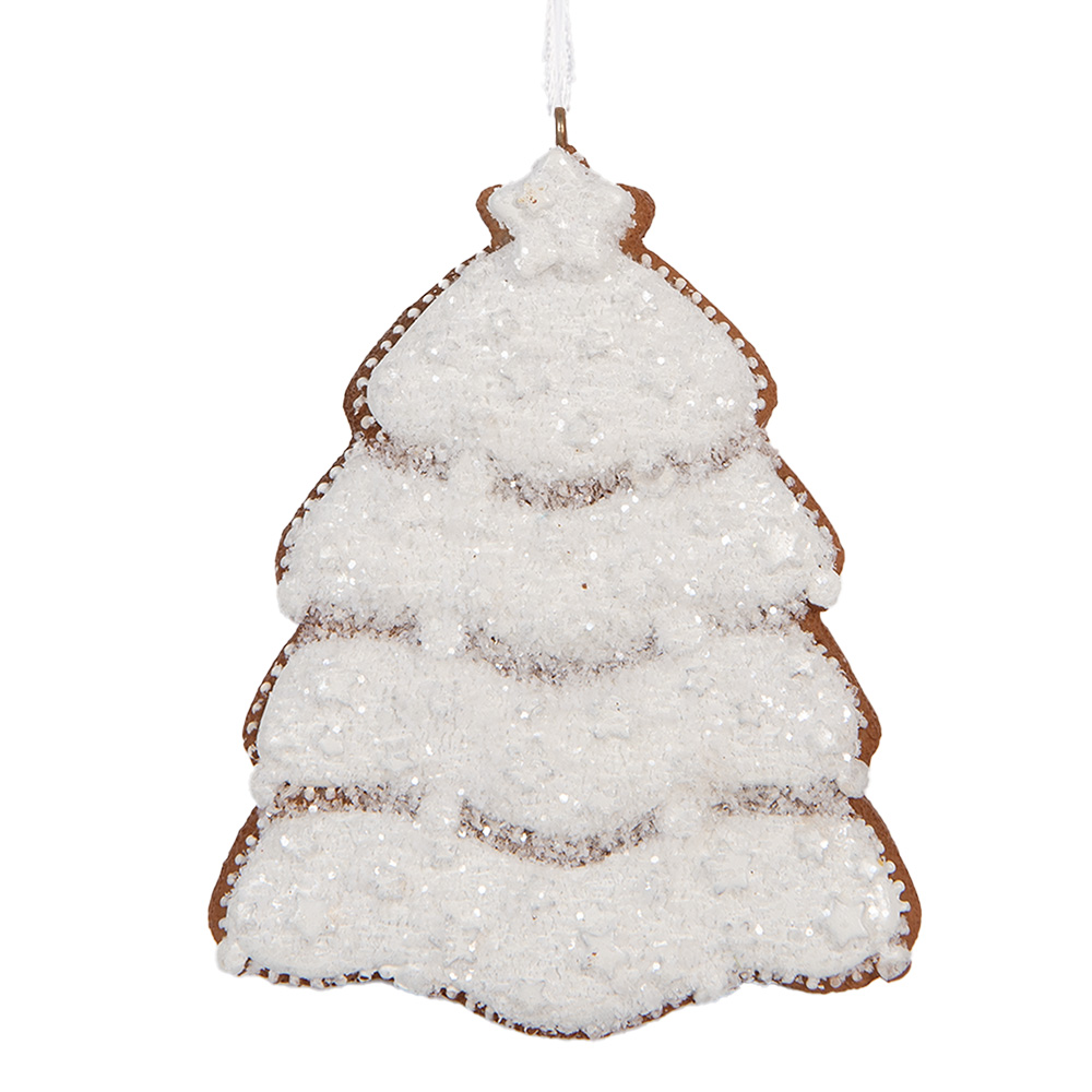 Decoratie hanger kerstboom 8x1x10 cm
