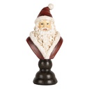Weihnachtsdeko Weihnachtsmann Rot Weiß 7x5x15 cm