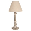 Tischlampe Braun Beige Ø 23x45 cm E27/max 1x40W