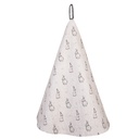 Torchon Beige Gris Ø 80 cm