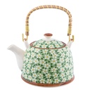 Teiera con infusore Verde 18x14x12 cm / 700 ml