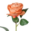 Fleur artificielle Roses Orange Vert 50 cm