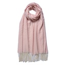 Winter Scarf for Women Pink 68x180 cm