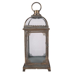 [5Y1417] Lanterne Marron 20x20x48 cm