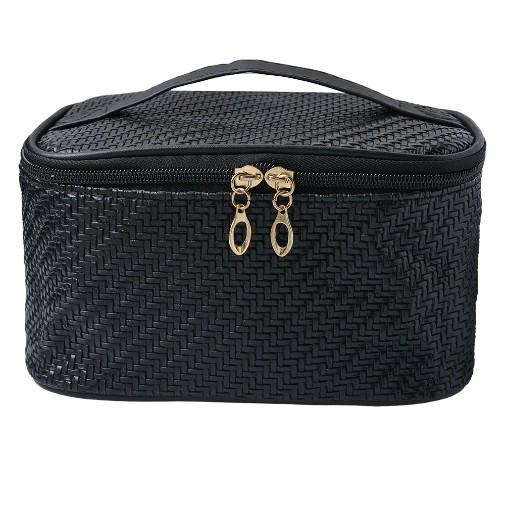 Toiletry Bag Women Black 21x15x14 cm