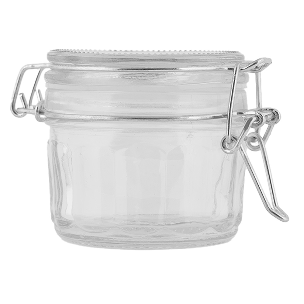 Vorratsdose mit Deckel Transparent 10x7x6 cm