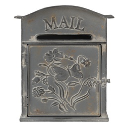 [6Y4238] Cassetta Postale Grigio 26x10x31 cm