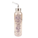 Water bottle Transparent Ø 6x23 cm / 650 ml