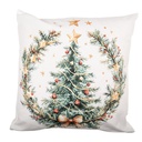 Housse de coussin Beige Vert 45x45 cm