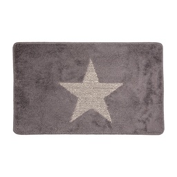 [BM0010G] Tappetino per bagno Grigio 78x48x1 cm