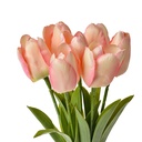 Fleur artificielle Blanc Rose 10x10x32 cm
