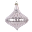 Boule de Noël Rose Ø 10x10 cm