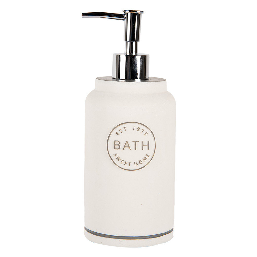 Soap Dispenser White Ø 8x21 cm / 475 ml