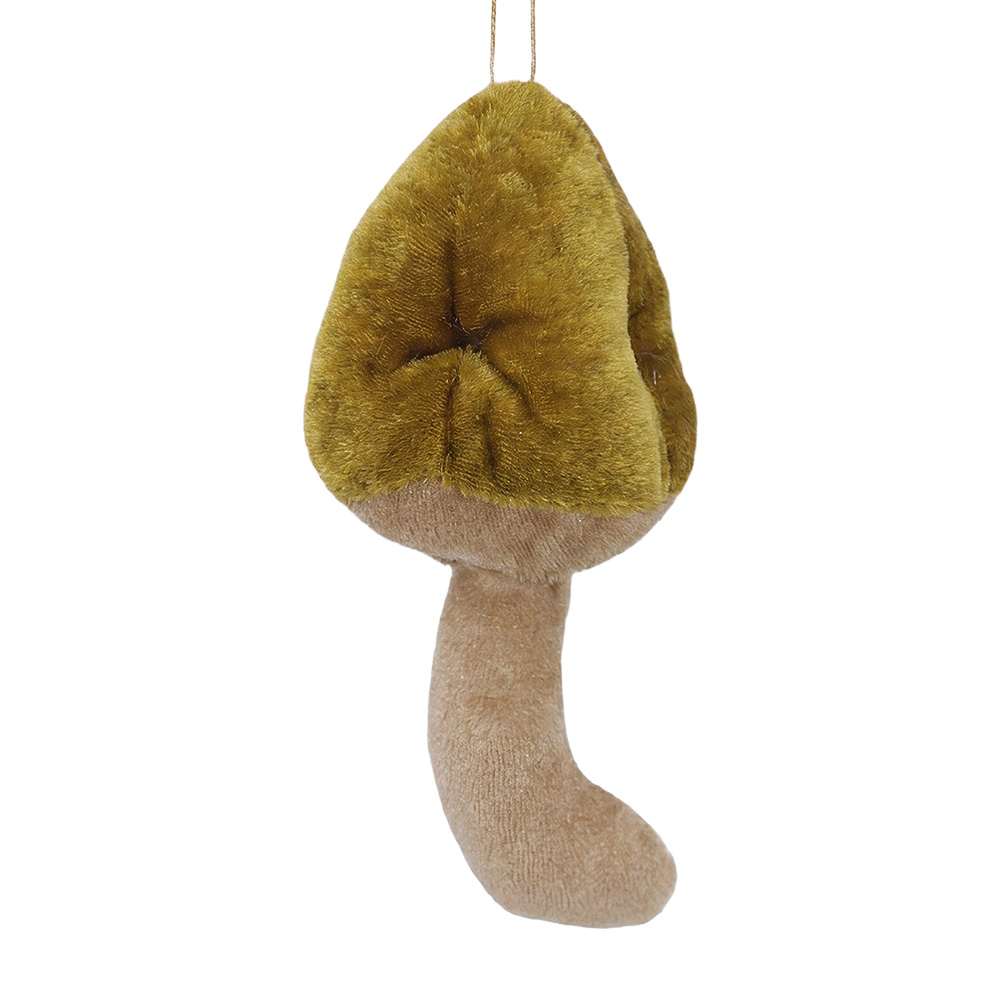 Decoration Mushroom Green Ø 5x14 cm