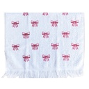 Serviette d'invité Blanc Rose 40x66 cm