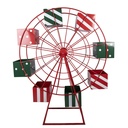 Dekoration Riesenrad Rot Grün 137x50x160 cm