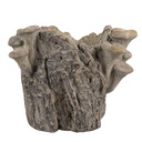 Vaso Porta Pianta Marrone Beige 19x17x16 cm