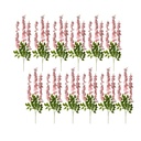 Rami Artificiali Decorativi con fiori (set 12) Rosa 30x12x110 cm