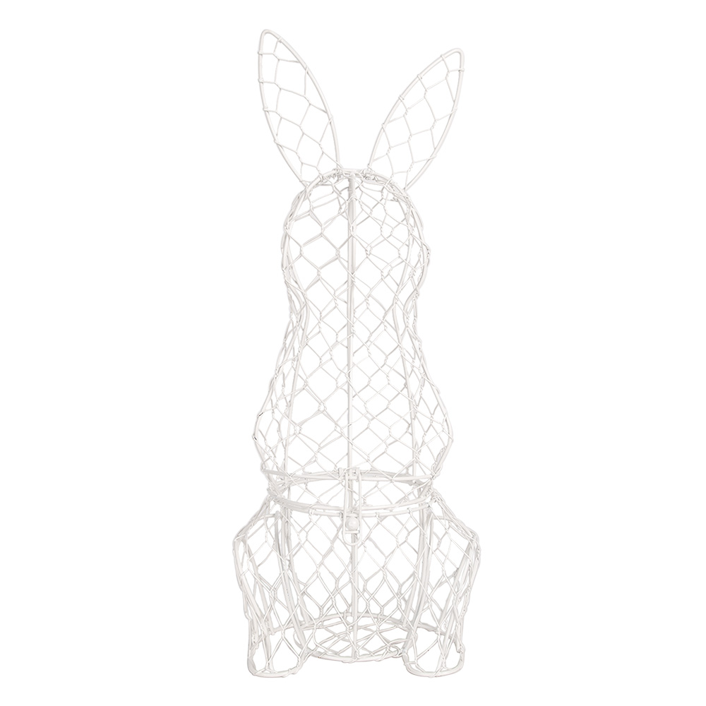 Panier Lapin Blanc 12x14x39 cm