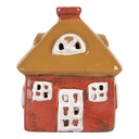 Décoration Maison Rouge Marron 9x6x10 cm