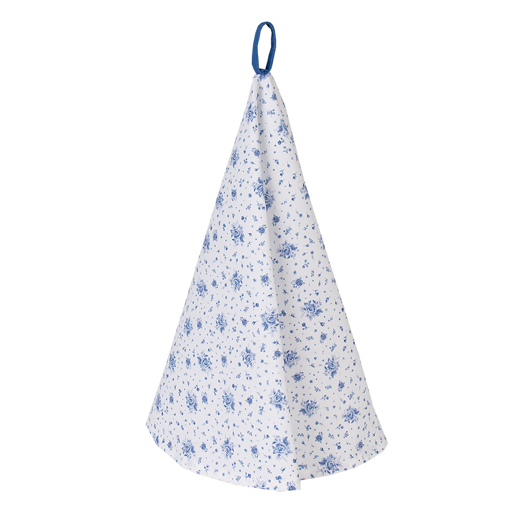 Geschirrtuch Beige, Blau Ø 80 cm