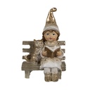 Décoration Enfant Beige 6x5x9 cm